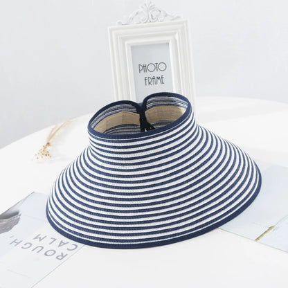 LaMaxPa Large Brim Hat Straw