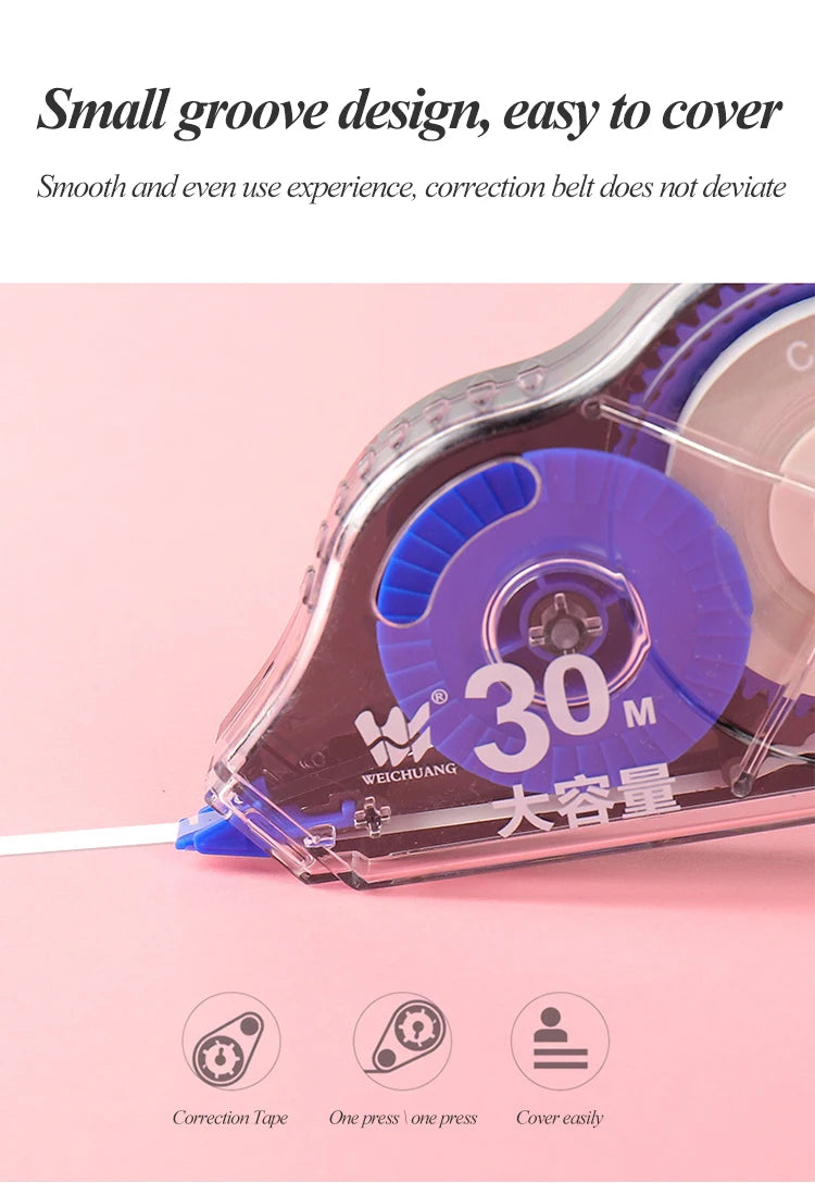 Large Capacity Correction Tape