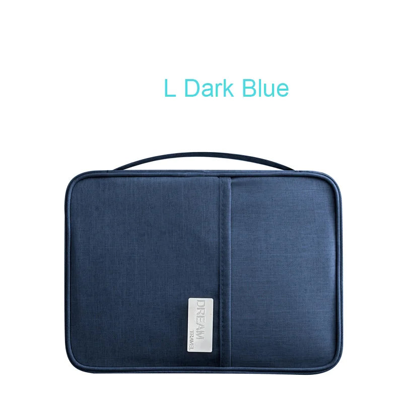Family Passport Holder Waterproof Document Organizer