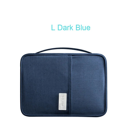 Family Passport Holder Waterproof Document Organizer
