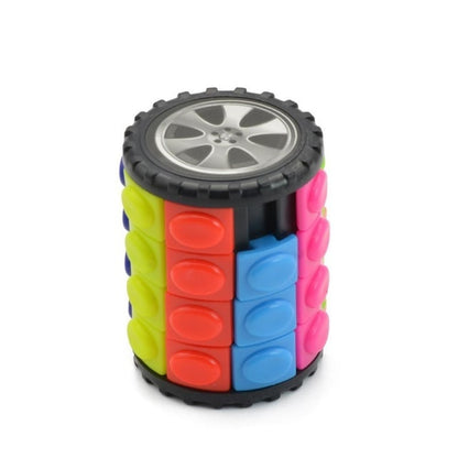 3D Rotate Slide Cylinder Magic Cube