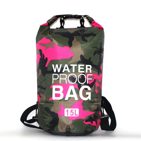 2/5/10/15L Outdoor  Waterproof Portable Rafting Diving Dry Bag Sack