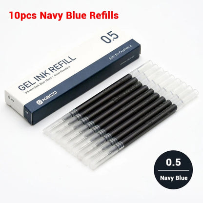 Kaco 10pcs 0.5mm Gel Pen Set