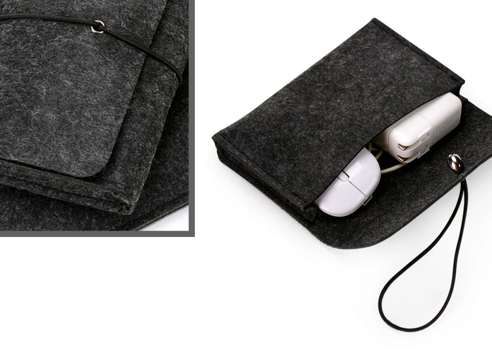 Protective Wool Felt Laptop & Tablet Sleeve