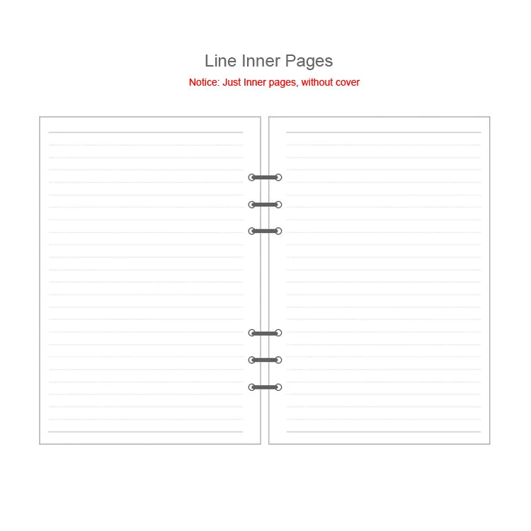Coliky Loose Leaf Notebook Refill Pages