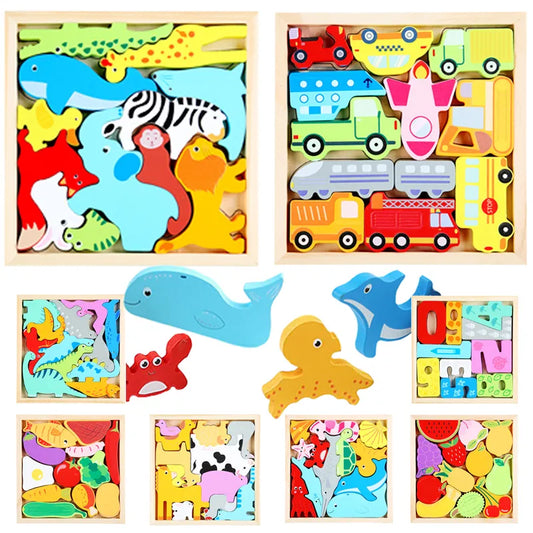 Creative Animal Shape Puzzle Toy