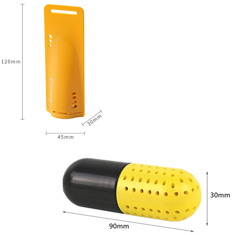 Reusable Shoe Deodorizer Capsules