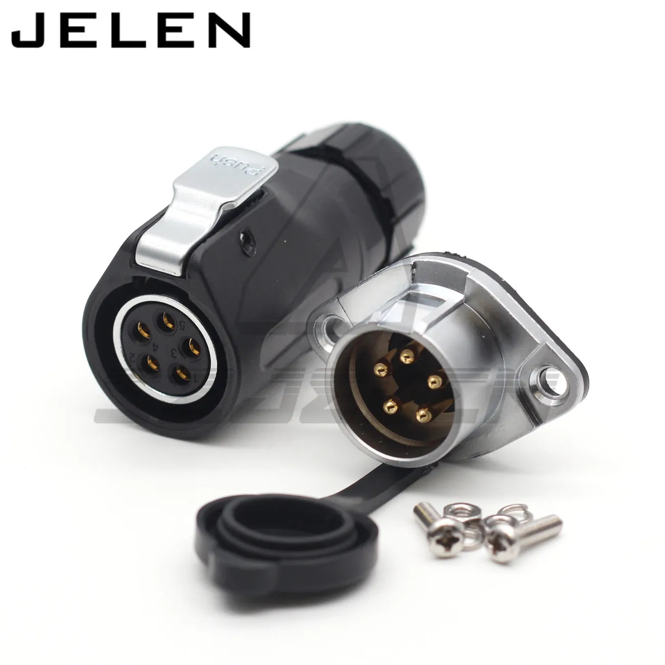 IP67 Waterproof M20 Panel Mount Connector