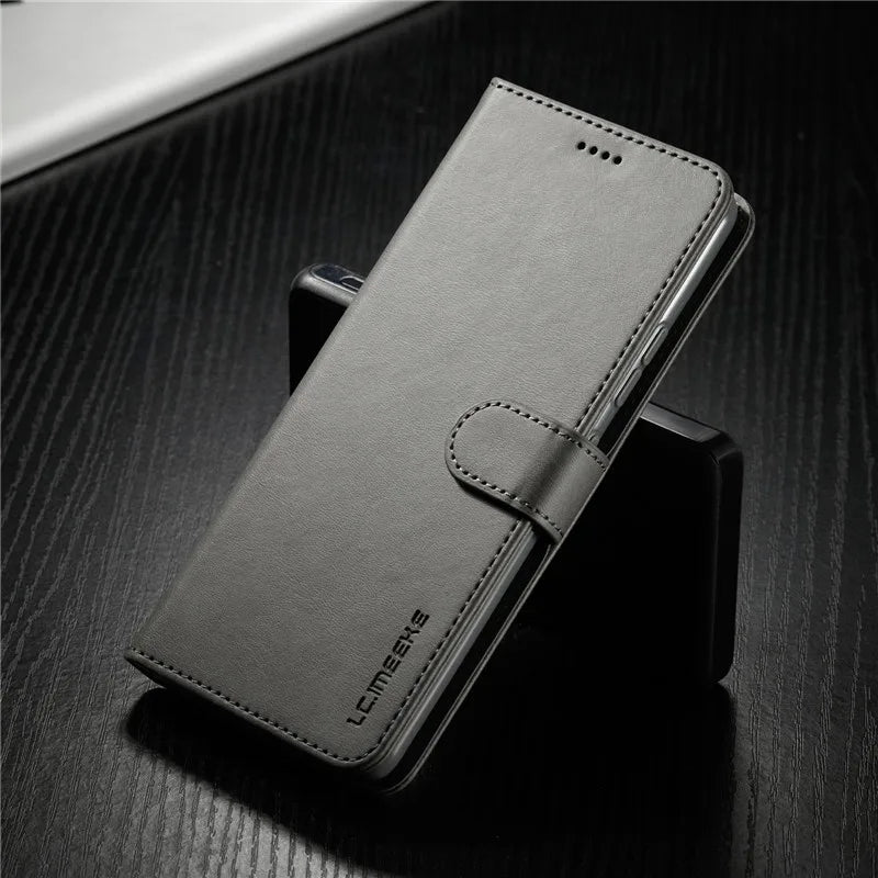 Magnetic Wallet Phone Case for Huawei & Honor