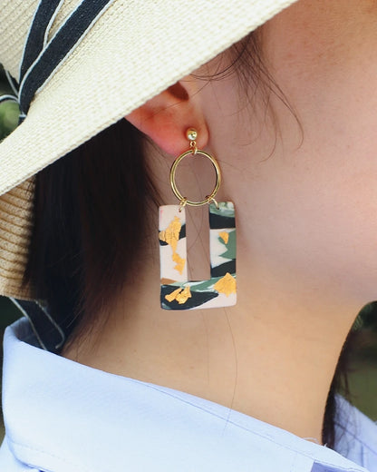 Lifefontier Bohemian Pattern Earrings