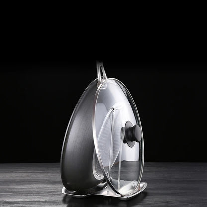 Stainless Steel Pot Lid & Utensil Holder