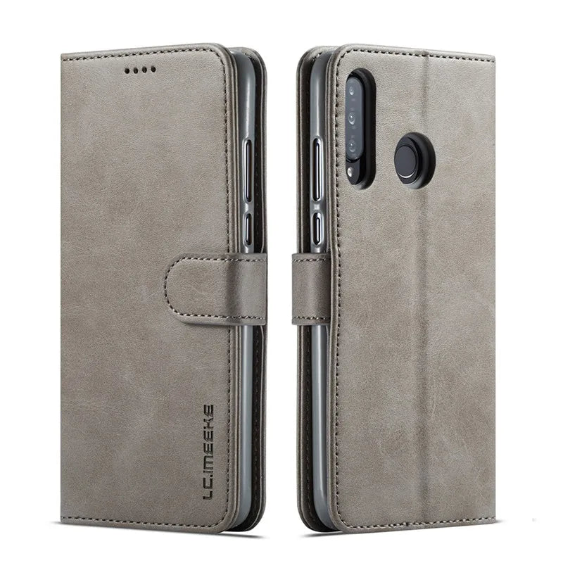 Magnetic Wallet Phone Case for Huawei & Honor