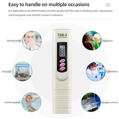 Portable Pen Digital Water Meter
