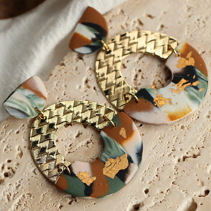Lifefontier Bohemian Pattern Earrings
