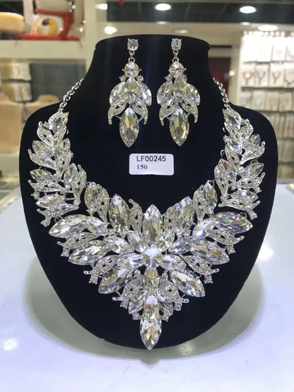 Rhinestone Jewelry Set