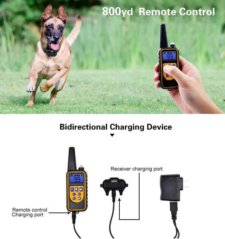 Waterproof Remote Dog Training Collar