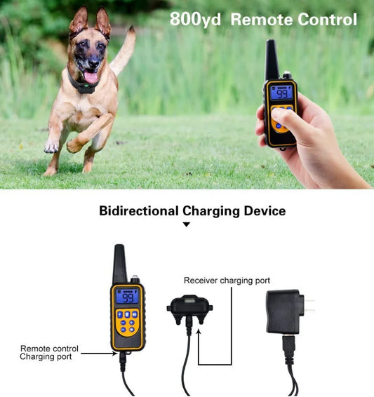 Waterproof Remote Dog Training Collar