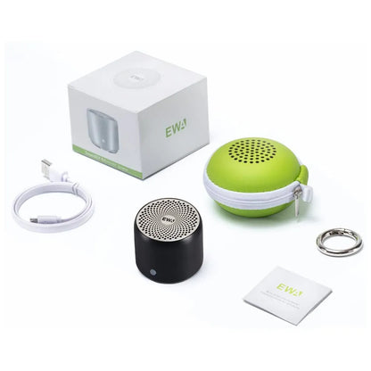 EWA A106 Pro Mini Bluetooth Speaker with Custom Bass Radiator