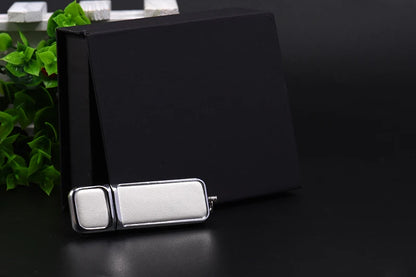 JASTER USB 3.0 Leather Memory Stick with Free Custom Logo & Presentation Box