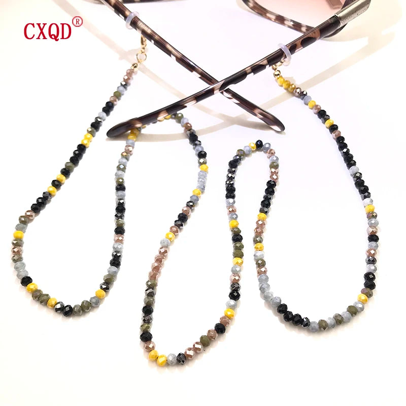 Women's Fashion Reading Glasses Chain Beaded Eyeglass Strap