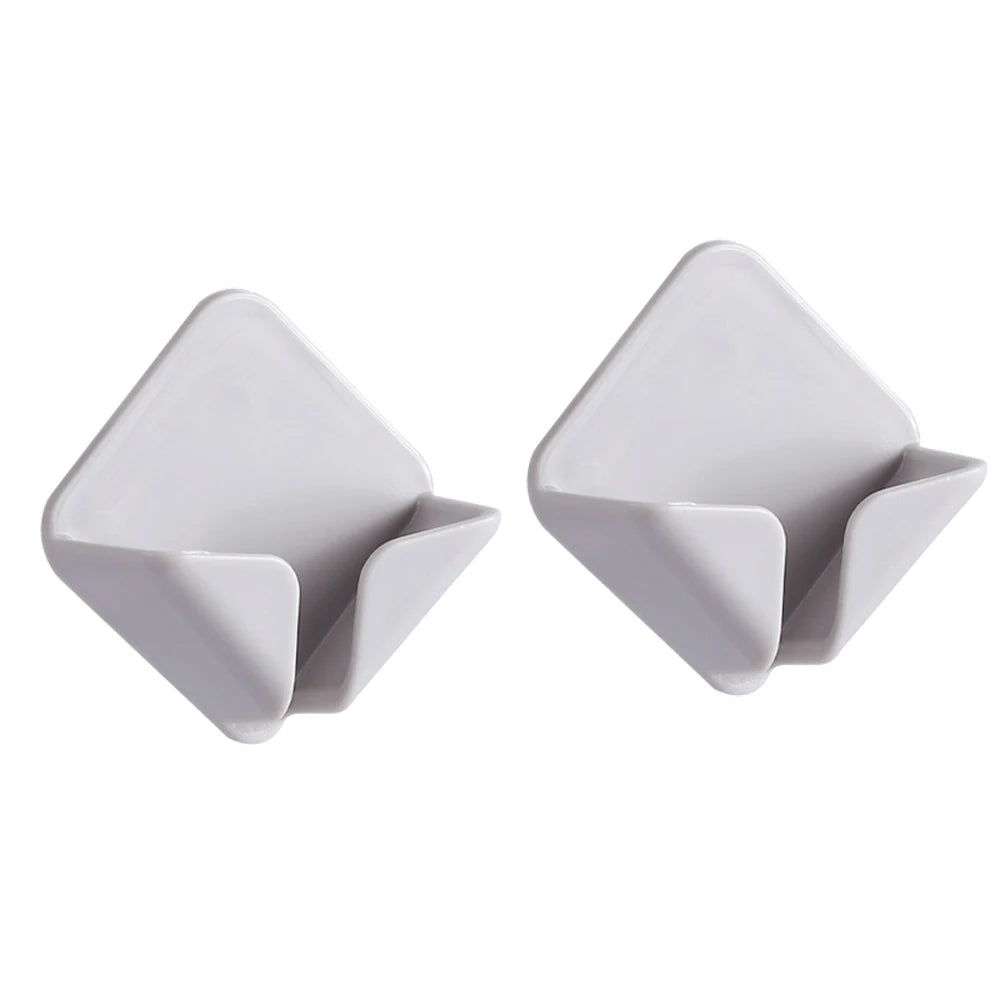 2Pcs Storage Holders Racks Wall Hanging Hook
