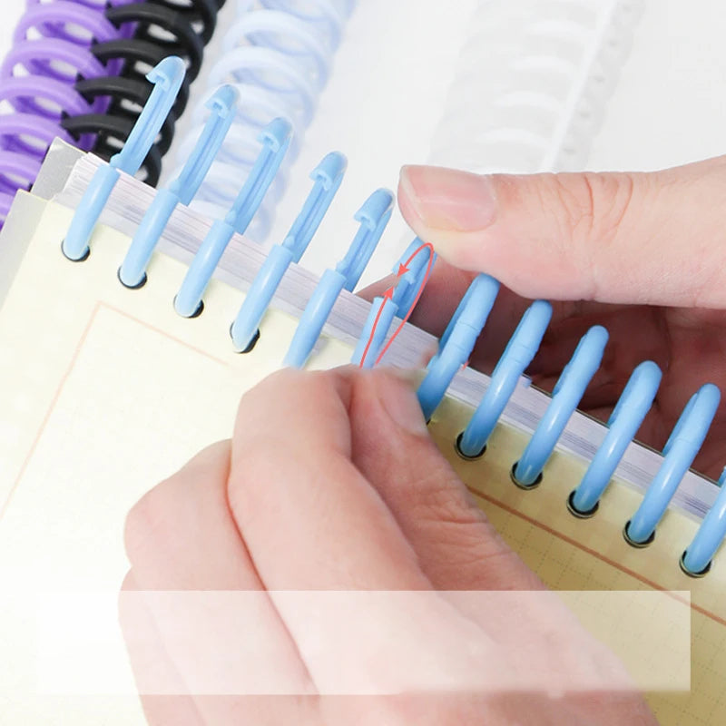 A4 Plastic Loose-Leaf Binding Rings