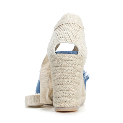 9cm Denim Sandals Espadrilles