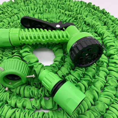 Expandable Garden Hose with Spray Gun