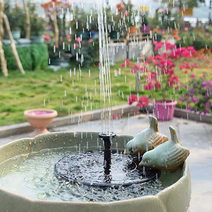 Solar Floating Water Fountain