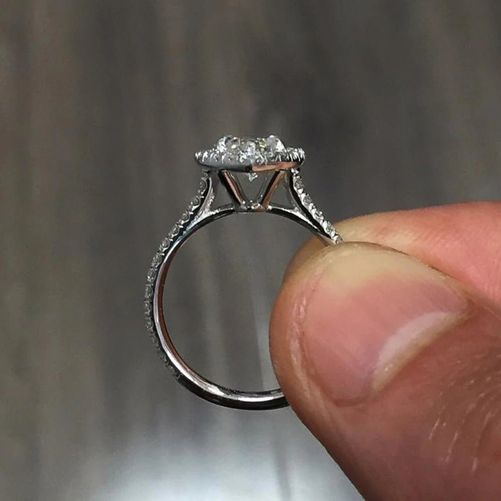 Huitan Cubic Zirconia Ring