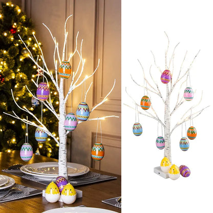 Easter Decoration Led Birch Light Tree