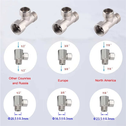 Dual Nozzle Bidet Toilet Seat Attachment
