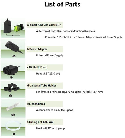 Smart ATO Lite Automatic Aquarium Water Top-Off System