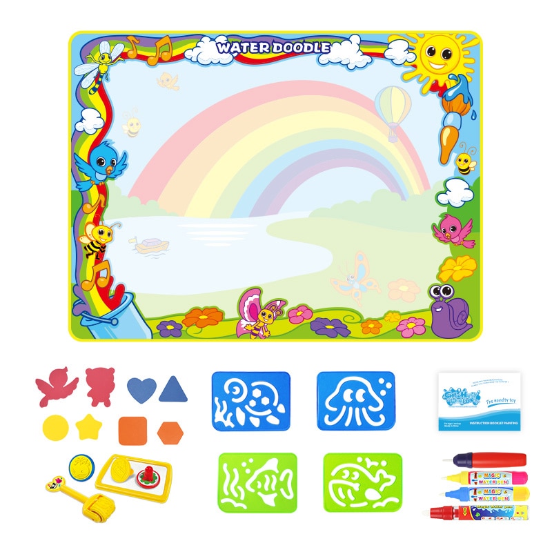 educational game drawing mat dinosaur