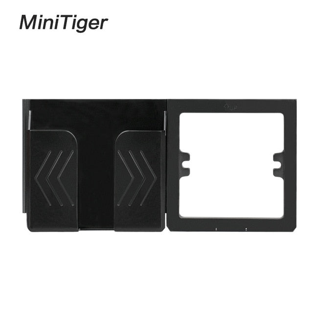 Minitiger Grey Wall Socket Phone Holder