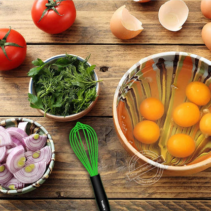 Walfos Silicone  Stainless Steel Wire Whisk