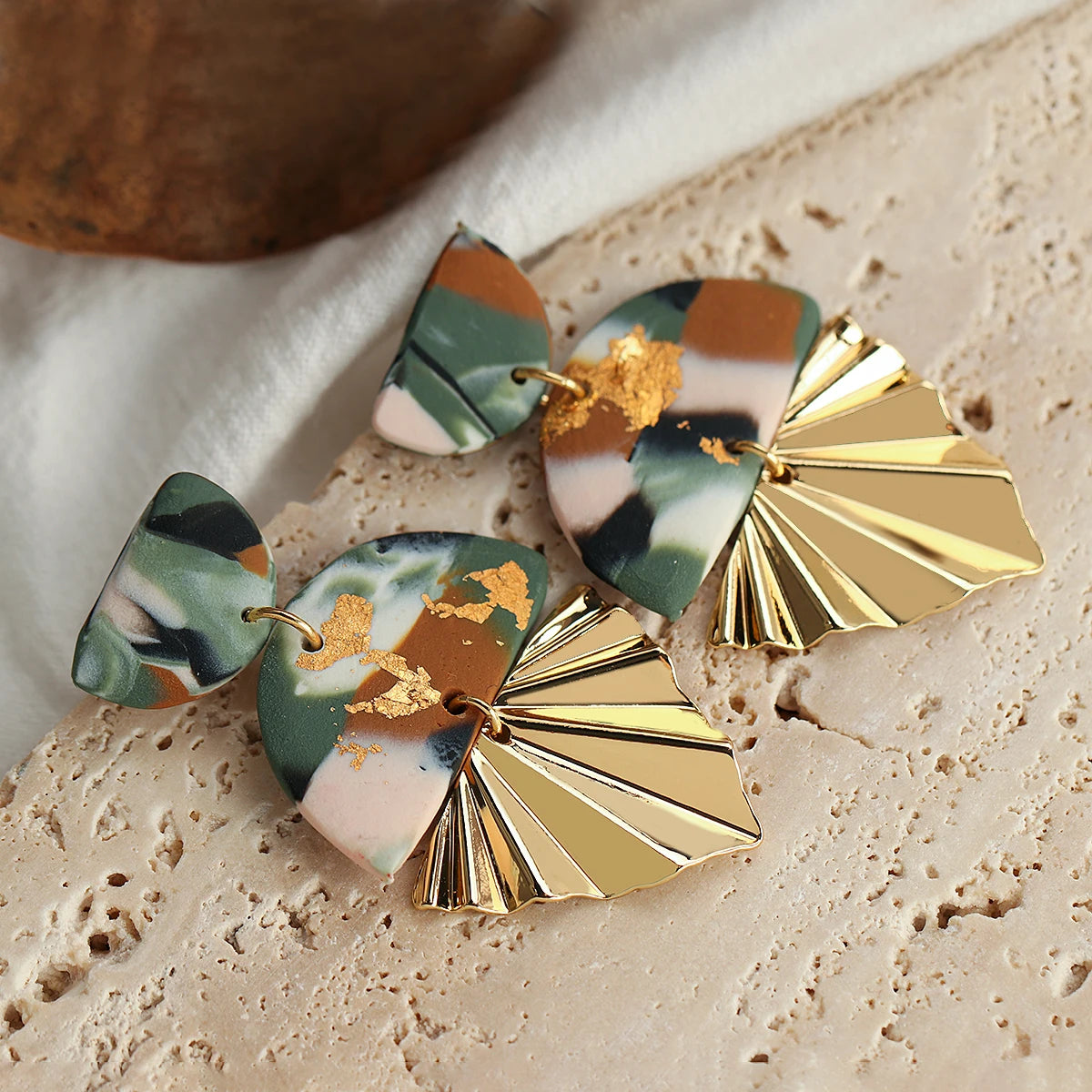 Lifefontier Bohemian Pattern Earrings