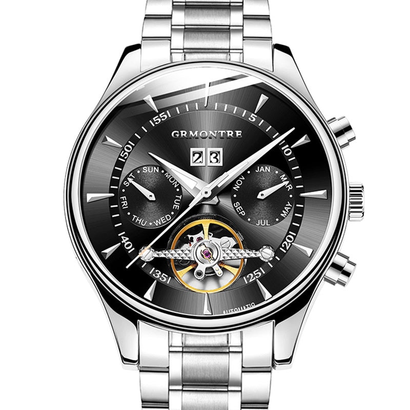 GRmontre tourbillon mechanical men watch