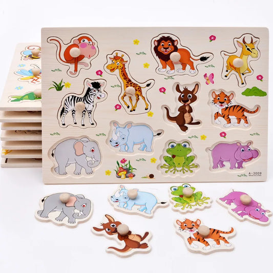 Montessori Baby Puzzle Educational Toy