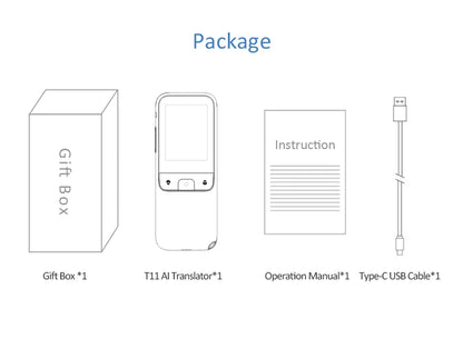 T11 AI Smart Language Translator Device