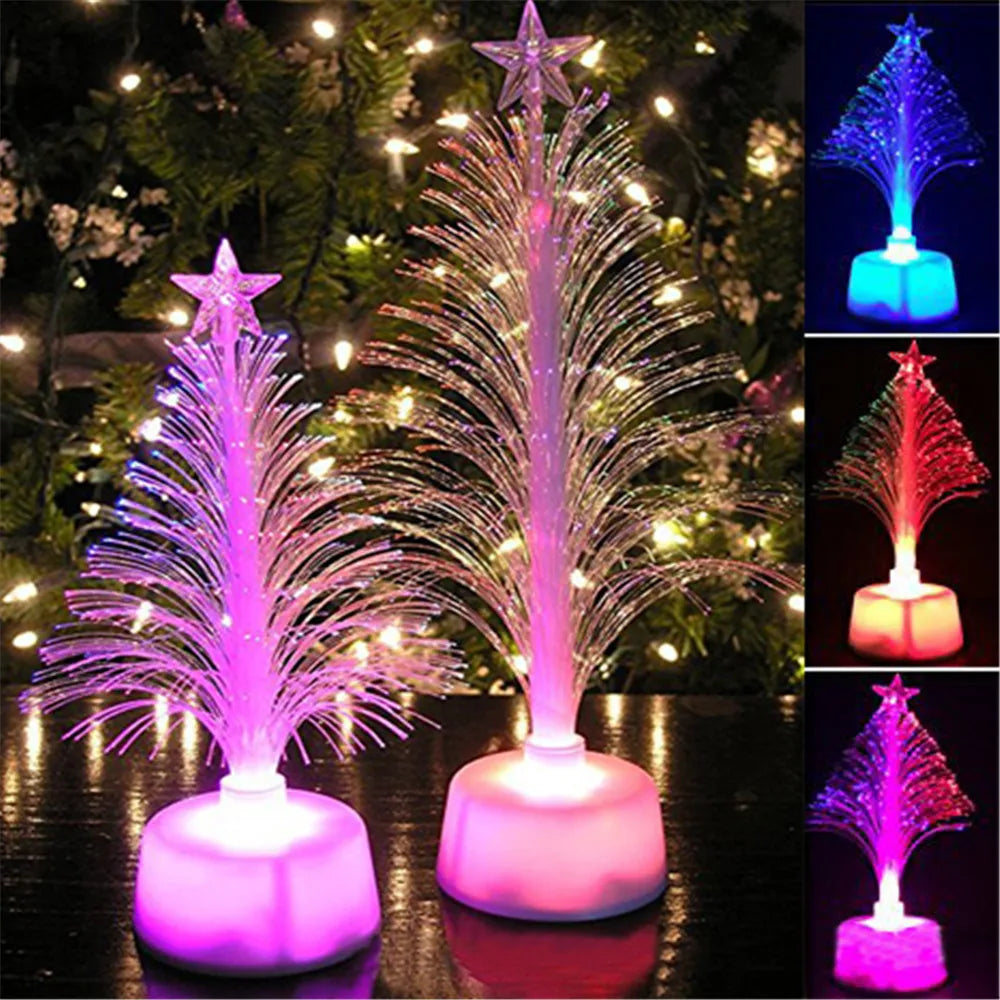 LED Colourful Fiber Optic Christmas Tree