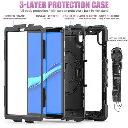 Rugged Tablet Case with Hand Strap