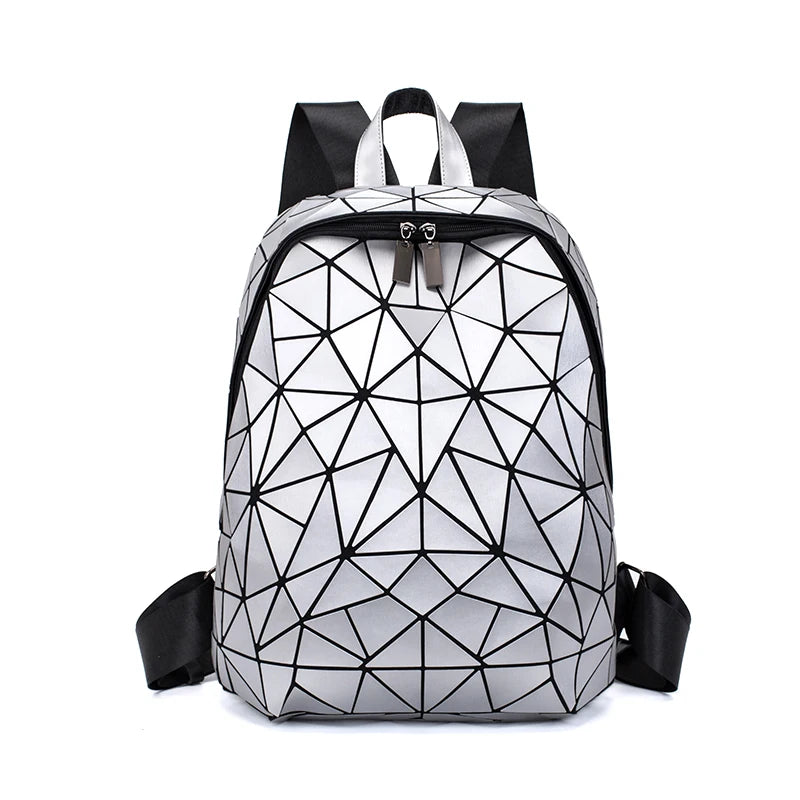 Fashion Geometric Travel Backpack