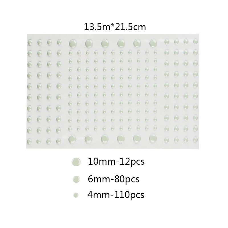 Luminous 3D Stars Dots Wall Sticker