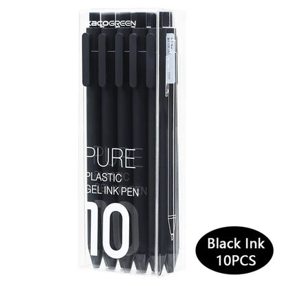 Kaco 10pcs 0.5mm Gel Pen Set