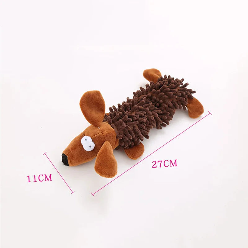 Animal Plush Squeaky Dog Toy
