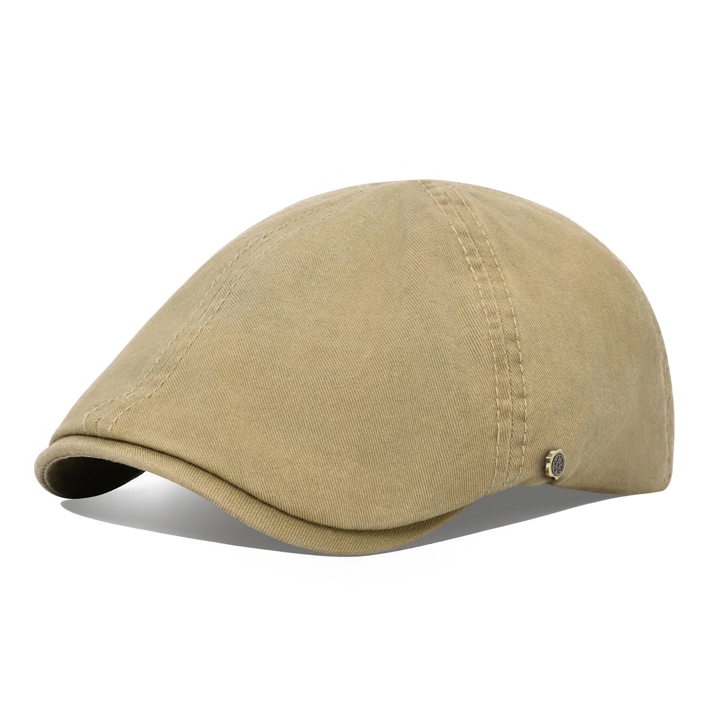 Cotton Newsboy Ivy Flat Cap