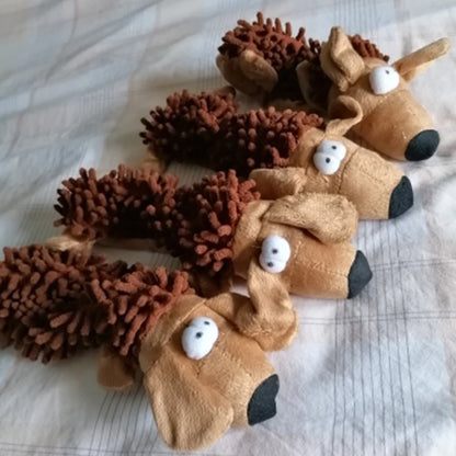 Animal Plush Squeaky Dog Toy