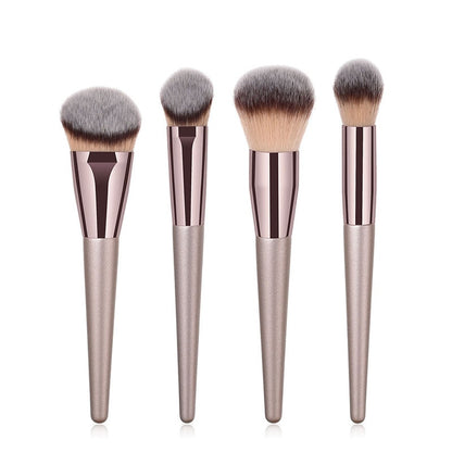 Champagne Makeup Brushes Set