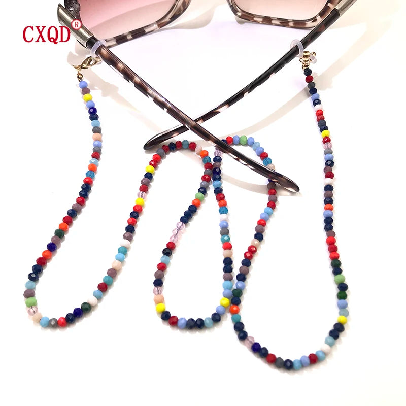 Women's Fashion Reading Glasses Chain Beaded Eyeglass Strap